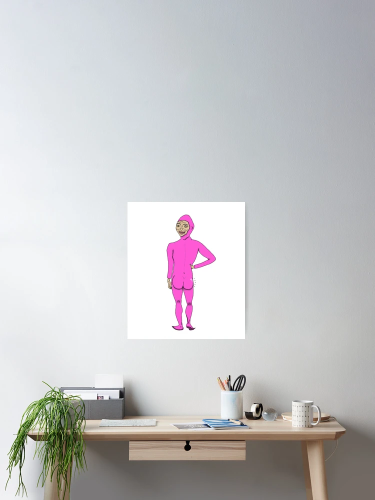 Thumbnail 2 of 3, Poster, Pink Guy designed and sold by RumerPriestly.