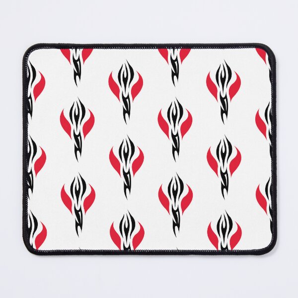 Item preview, Abstract Wolf Skull - Red and Black designed and sold by SfidaDesigns.