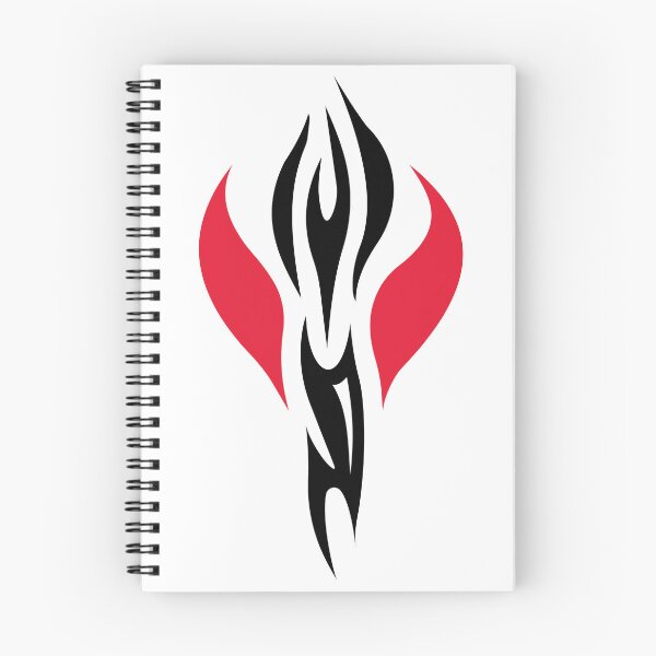 Item preview, Abstract Wolf Skull - Red and Black designed and sold by SfidaDesigns.