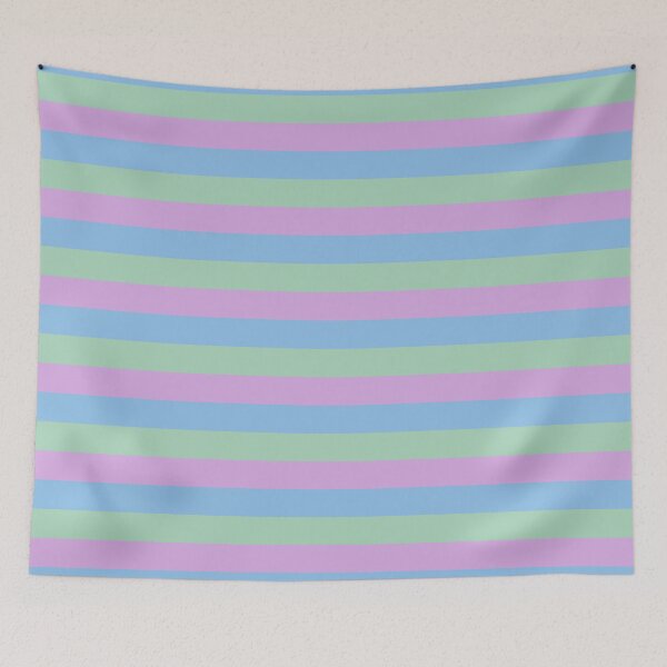 Item preview, Light Purple Light Blue Light Green Exotic Colour Patterns designed and sold by byskillbytalent.