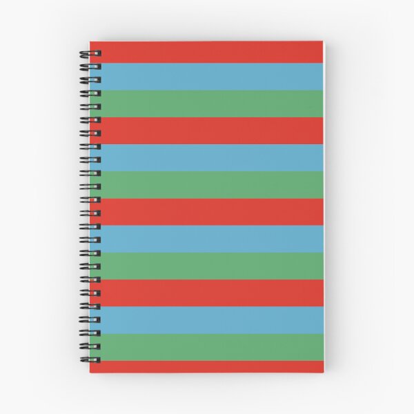 Item preview, Red Norse Blue Light Green Exotic Colour Patterns designed and sold by byskillbytalent.