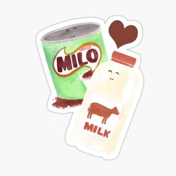 Best Friends: Milo & Milk Sticker