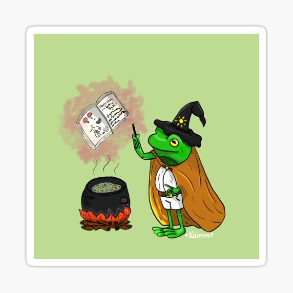Item preview, Froggy, the sorcerer designed and sold by KoiAni.