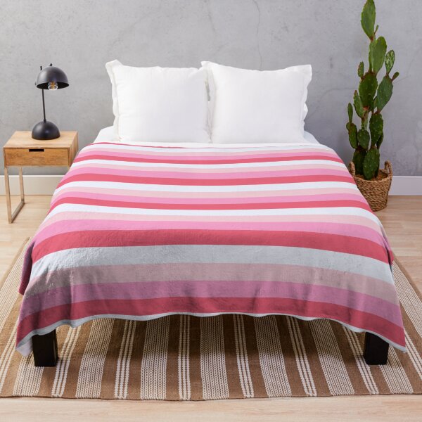 Item preview, White Light Pink Pink Dark Pink Exotic Colour Patterns designed and sold by byskillbytalent.