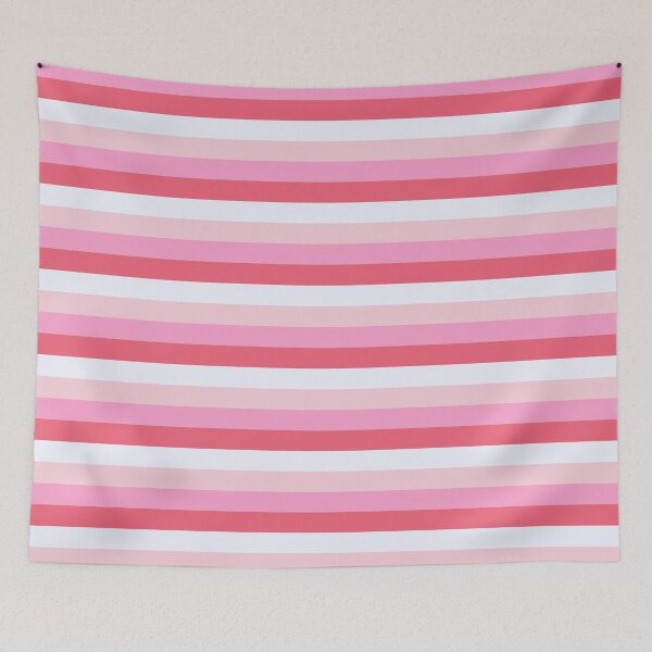 Item preview, White Light Pink Pink Dark Pink Exotic Colour Patterns designed and sold by byskillbytalent.