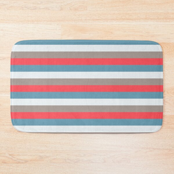 Item preview, Delphinium Blue White Atmosphere Fiery Coral Exotic Colour Patterns designed and sold by byskillbytalent.