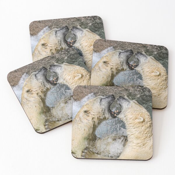 Item preview, "Polar Bears at Play" Image by Rich AMeN Gill designed and sold by RichAMeNGill.