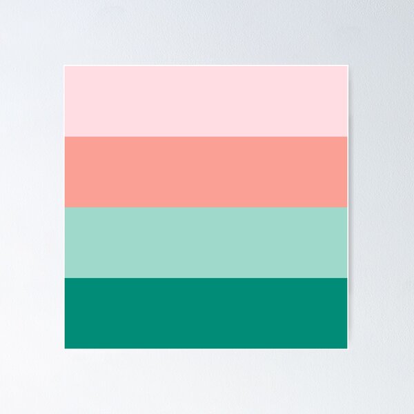Item preview, Soft Pink Peach Amber Yucca Arbor Green Exotic Colour Patterns designed and sold by byskillbytalent.