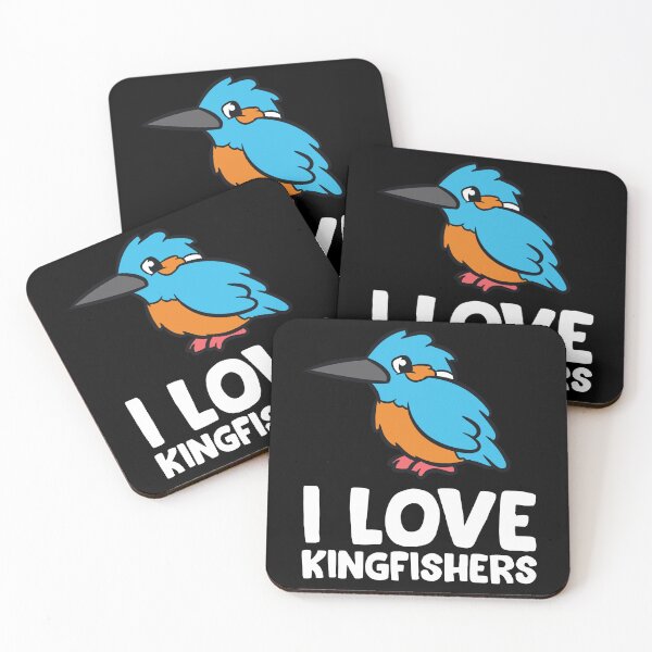 Item preview, Kingfisher - I love kingfishers designed and sold by Mohja-Design.