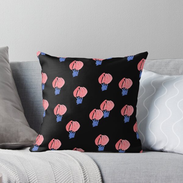 Item preview, Air Balloon Pattern on Black designed and sold by Elena Simonova.