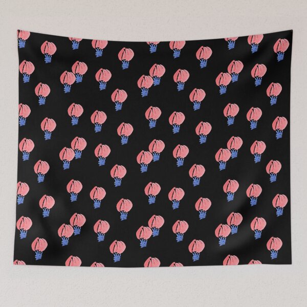 Item preview, Air Balloon Pattern on Black designed and sold by Elena Simonova.
