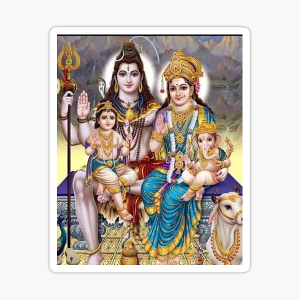 Lord Shiva Graphic Stickers for Sale