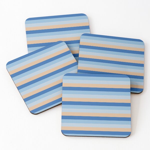 Item preview, Deep Blue Northern Sky Baby Blue Coffee Exotic Colour Patterns designed and sold by byskillbytalent.