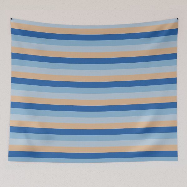 Item preview, Deep Blue Northern Sky Baby Blue Coffee Exotic Colour Patterns designed and sold by byskillbytalent.