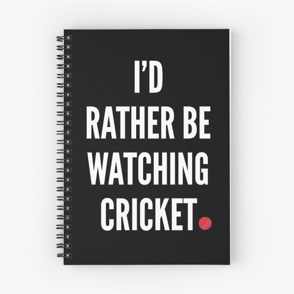 Item preview, I'd Rather Be Watching Cricket Gift Idea designed and sold by throwbackgamer.