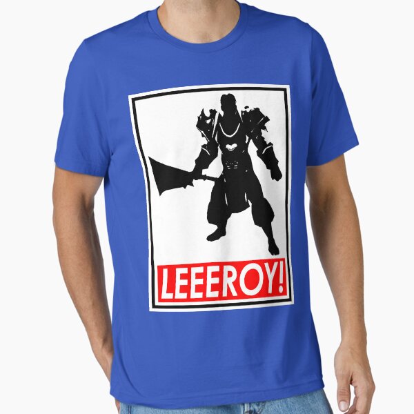 Vista previa del artículo con la obra «¡Haz el Leeeroy!», diseñado y vendido por tonid.