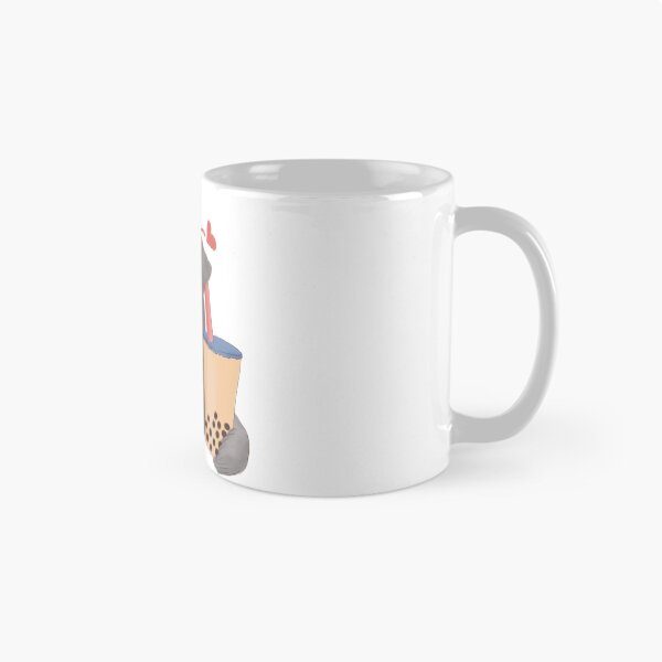 Item preview, Boba Tea with Happy Gray Cat | 珍珠奶茶與灰貓 designed and sold by Sheridan T.