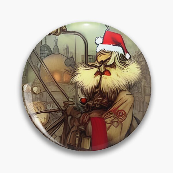 Item preview, Steampunk Santa Claus designed and sold by Petalglassjade.