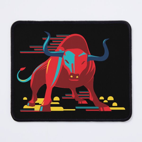 Item preview, Angry Scary Redbull Design designed and sold by zoripet Store.
