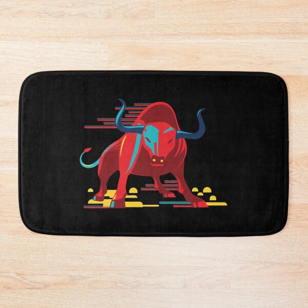 Item preview, Angry Scary Redbull Design designed and sold by zoripet Store.
