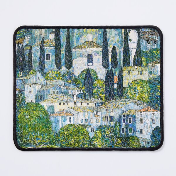 Aperçu de l'œuvre Kirche à Cassone - Gustav Klimt Art Prints créée et vendue par TheSoulOfArt.