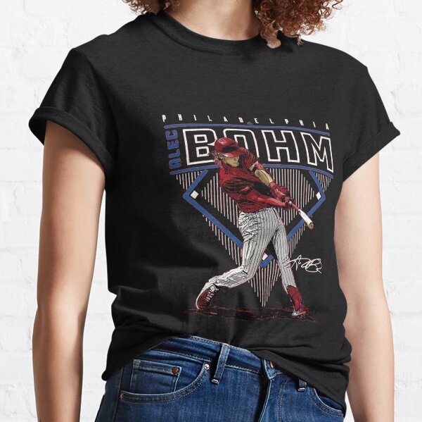  Alec Bohm - Bohm Bomb - Philadelphia Baseball T-Shirt