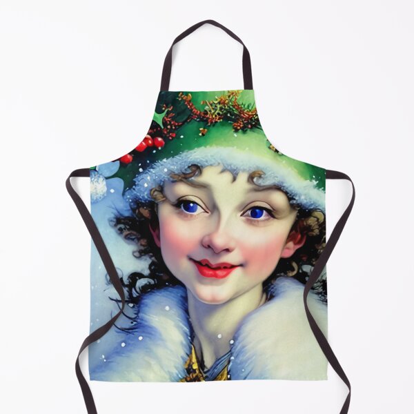 Item preview, Festive Holiday Christmas Elf Original Digital Art Design designed and sold by ChorkiePawPress.