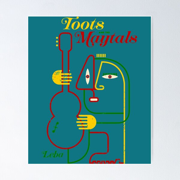 Aperçu de l'œuvre Toots et les Maytals Leba créée et vendue par SinghSams.