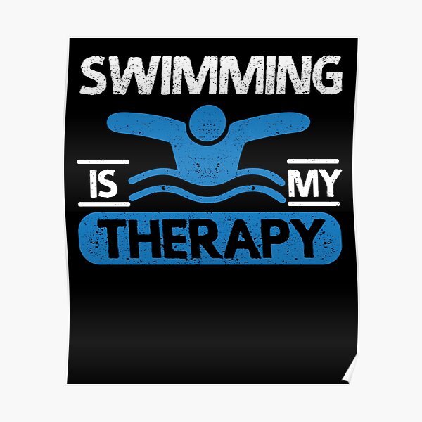"Funny Competitive Swimmer Swim Team Swimming is" Poster for Sale by