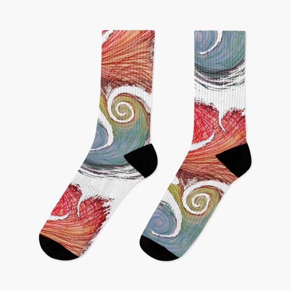 Item preview, Swirling Whirling Energetic Rainbow. By Kathryn Boundy designed and sold by OB-Studio.