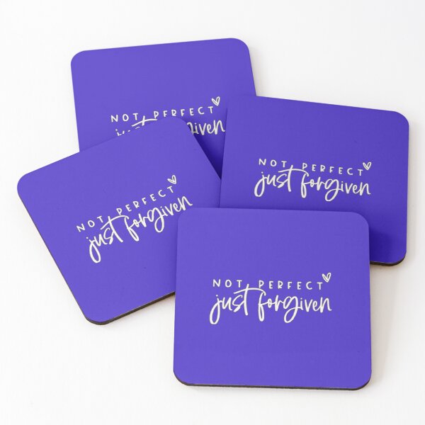 Item preview, Not Perfect Just Forgiven  2 BLK designed and sold by Rowena Jones.