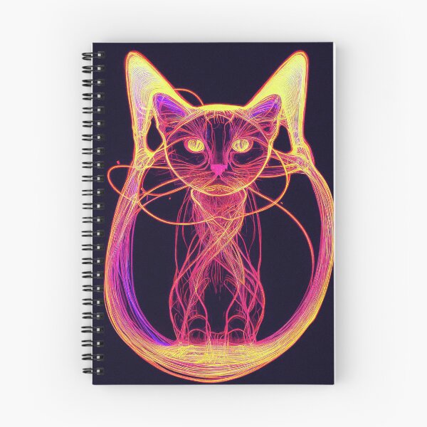 Item preview, Large Hadron Collider Cat  designed and sold by Åveline Dvorak.
