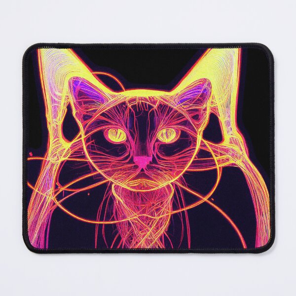 Item preview, Large Hadron Collider Cat  designed and sold by Åveline Dvorak.
