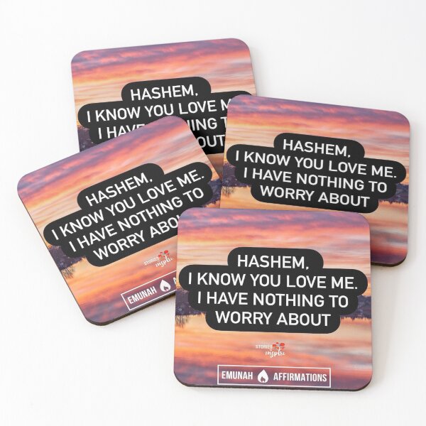 Item preview, Hashem I know you love me. I have nothing to worry about. Believe in God designed and sold by Stories To Inspire - Motivational Jewish Quotes.