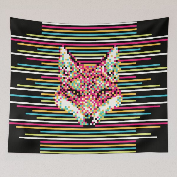 Item preview, Pixel Art Retro 8-bit Fox designed and sold by BluePlanet.
