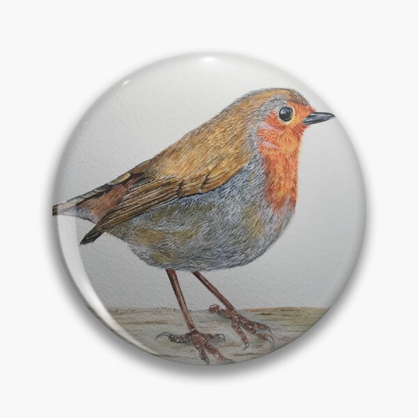 Item preview, Robin in Watercolour designed and sold by lilacshoes_art.