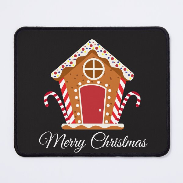 Item preview, Ginger Bread House With Candy Cane Merry Christmas designed and sold by spicygarb.