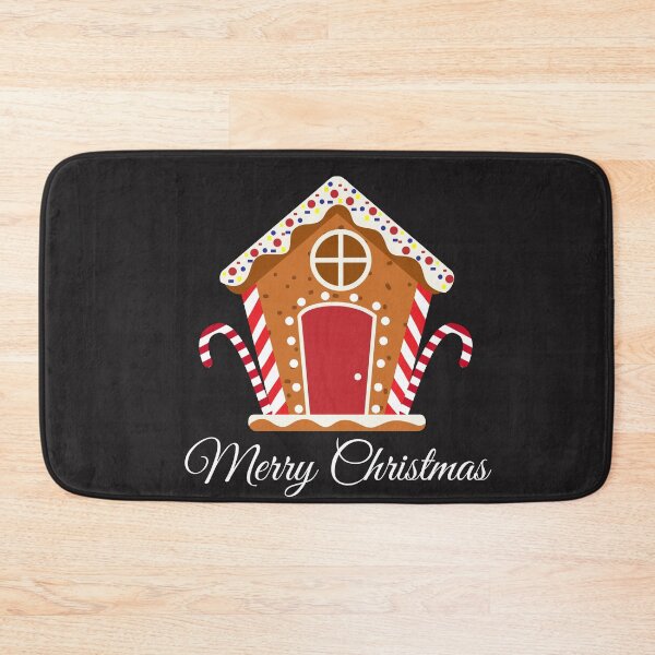 Item preview, Ginger Bread House With Candy Cane Merry Christmas designed and sold by spicygarb.