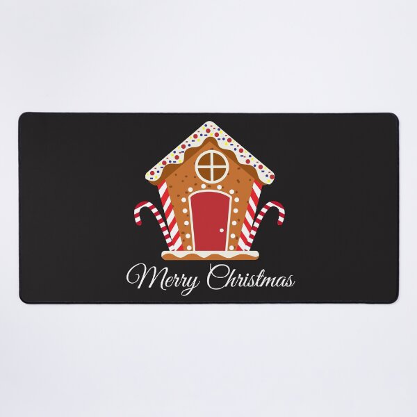 Item preview, Ginger Bread House With Candy Cane Merry Christmas designed and sold by spicygarb.