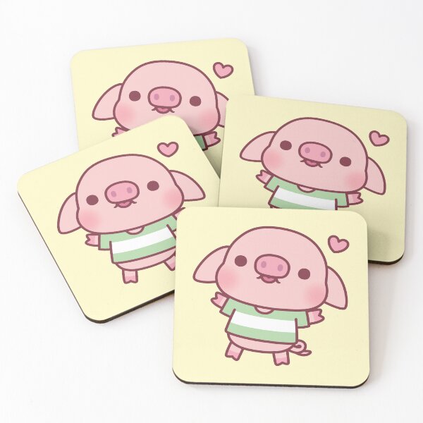 Item preview, Cute Little Pig In Green Tshirt designed and sold by rustydoodle.