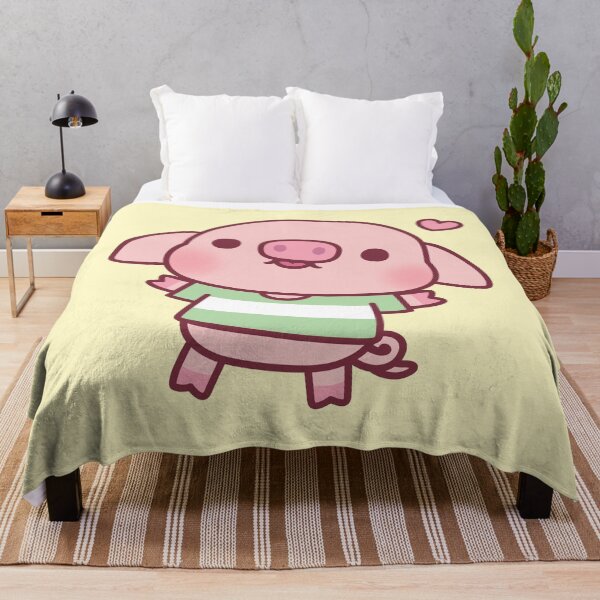 Item preview, Cute Little Pig In Green Tshirt designed and sold by rustydoodle.