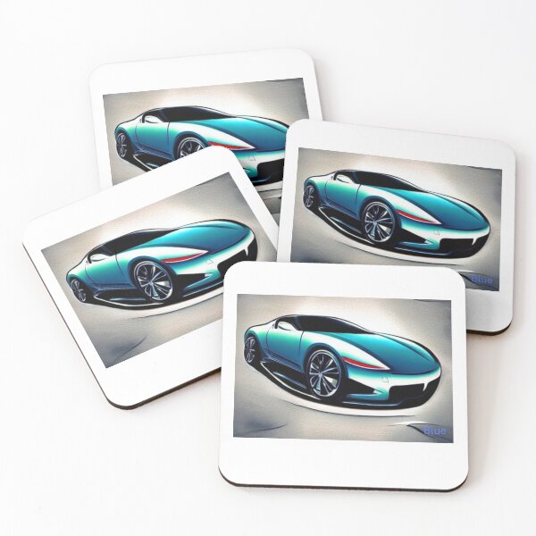Item preview, Blue Exotic Car designed and sold by CoolDesign2000.