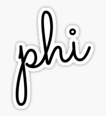Phi Sticker