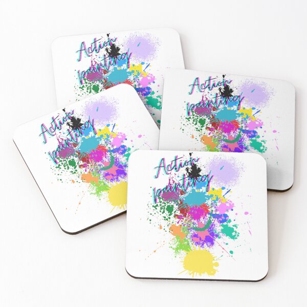 Item preview, Action Painting-Colorful Art designed and sold by Silva-Sol.