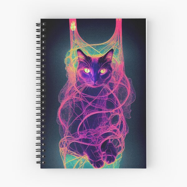 Item preview, Large Hadron Collider Cat #2 designed and sold by Åveline Dvorak.