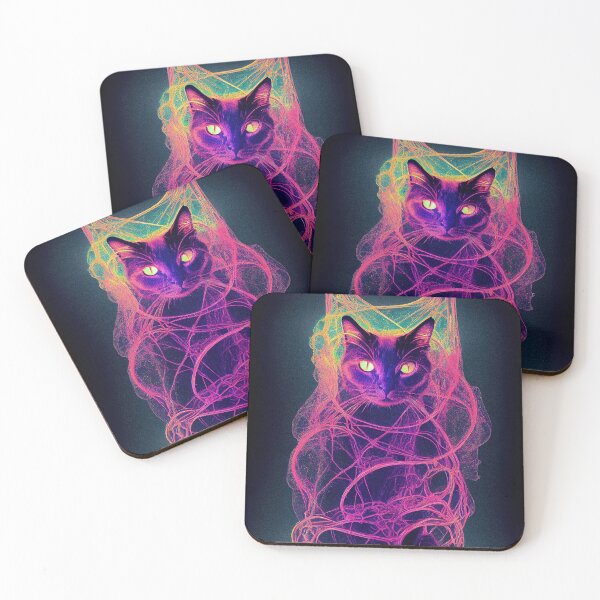 Item preview, Large Hadron Collider Cat #2 designed and sold by Åveline Dvorak.