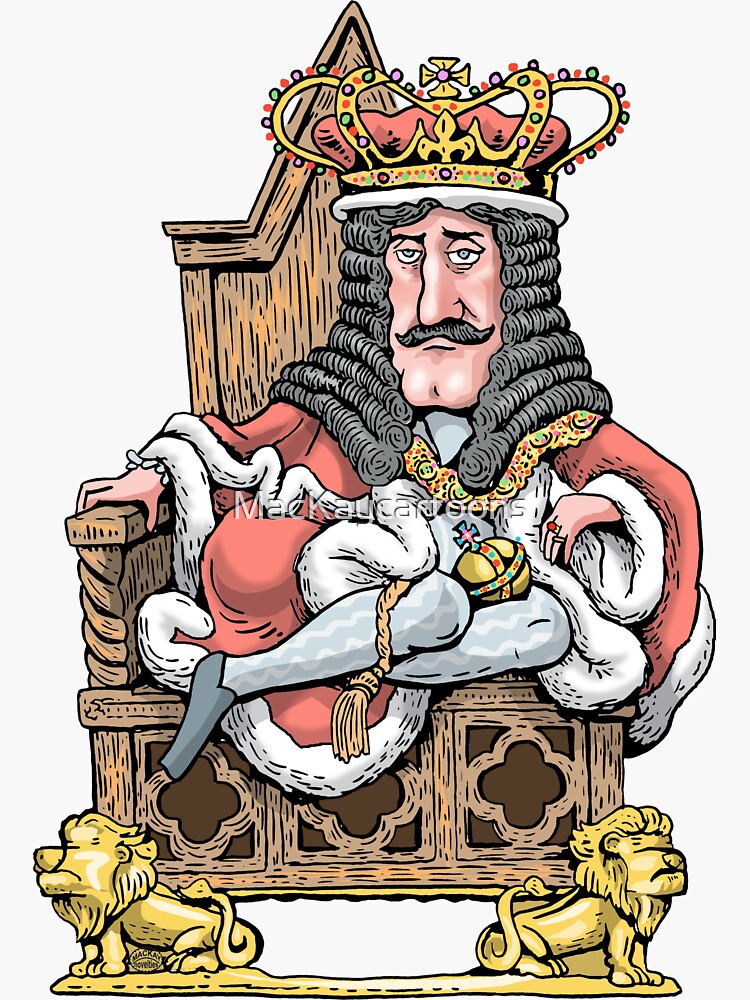 King Charles II by MacKaycartoons