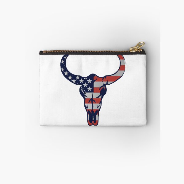 Item preview, Scary American Bull Skull Graphic Design designed and sold by zoripet Store.