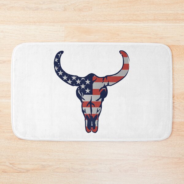Item preview, Scary American Bull Skull Graphic Design designed and sold by zoripet Store.