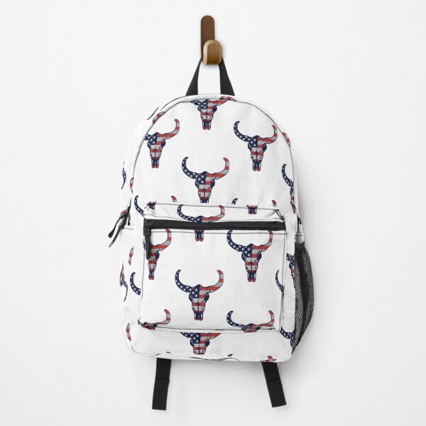 Item preview, Scary American Bull Skull Graphic Design designed and sold by zoripet Store.